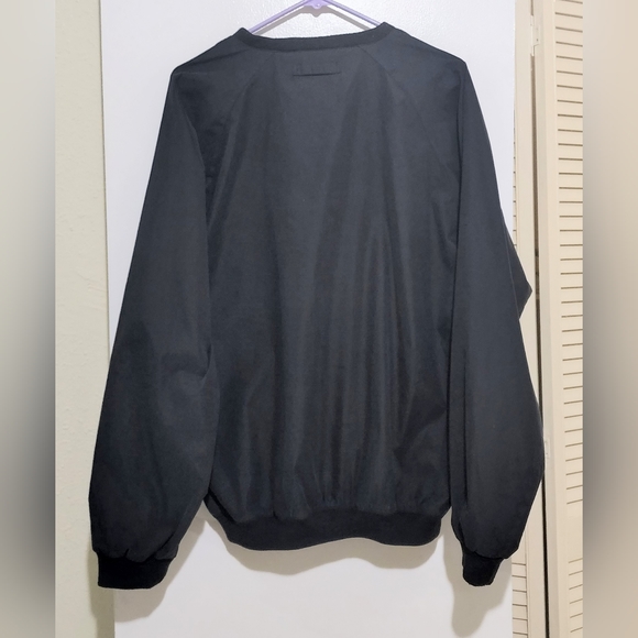 IZOD sizeM Black Men's Pull Over Wind Breaker. Fully Lined in Mesh Material. - Picture 11 of 16